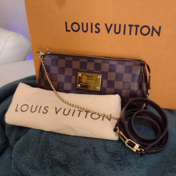 Louis Vuitton Eva Damier Ebene Full Set crossbody 3-way - Picture 1 of 12